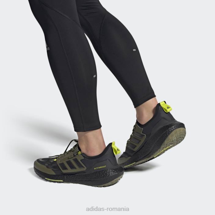 Adidas pantofi ultraboost 21 gore-tex olive adidas unisex măsline/negru/galben acid 2JBN8682