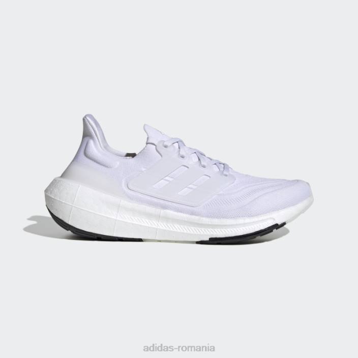 Adidas pantofi ultraboost cu lumină albă unisex alb 2JBN1382