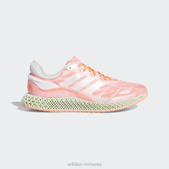 Adidas roz 4d run 1.0 pantofi moda unisex roz/alb/coral 2JBN12999