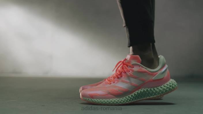 Adidas roz 4d run 1.0 pantofi moda unisex roz/alb/coral 2JBN12999