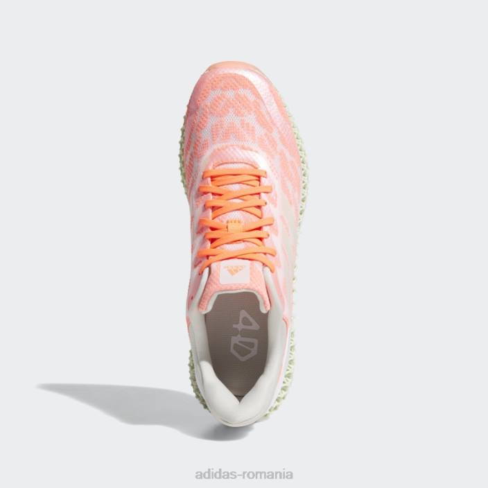 Adidas roz 4d run 1.0 pantofi moda unisex roz/alb/coral 2JBN12999