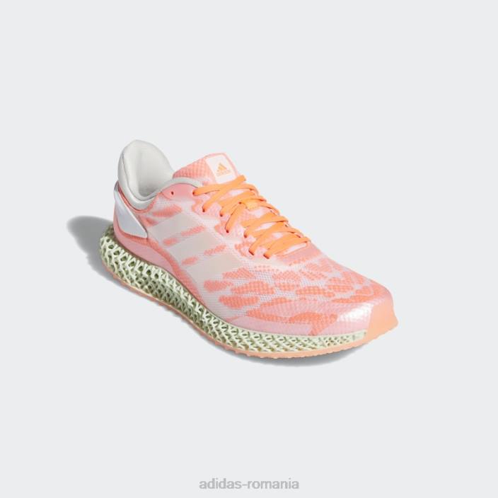 Adidas roz 4d run 1.0 pantofi moda unisex roz/alb/coral 2JBN12999