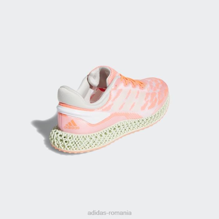 Adidas roz 4d run 1.0 pantofi moda unisex roz/alb/coral 2JBN12999