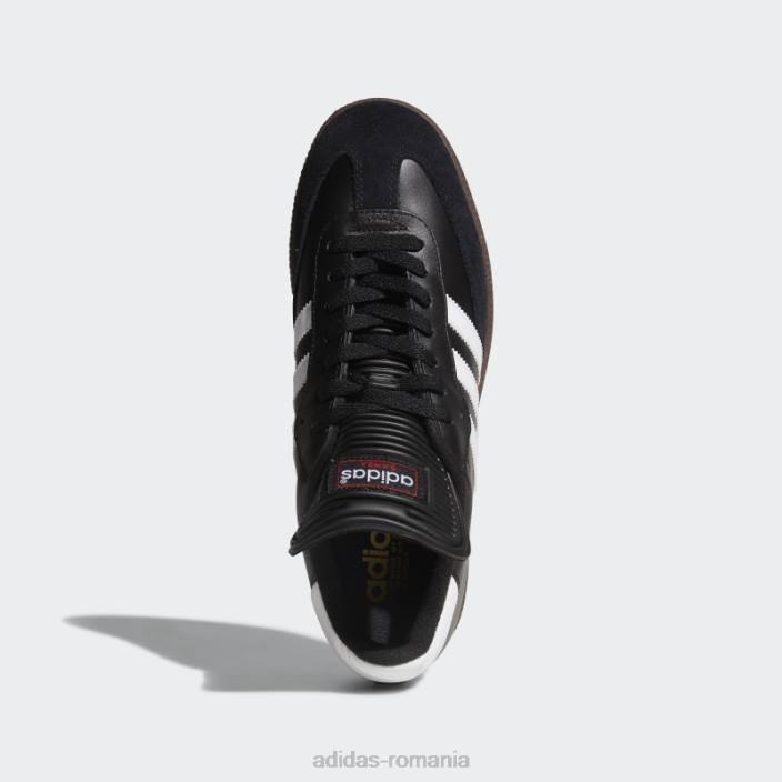 Adidas cizme clasice samba negre unisex alb negru 2JBN12304