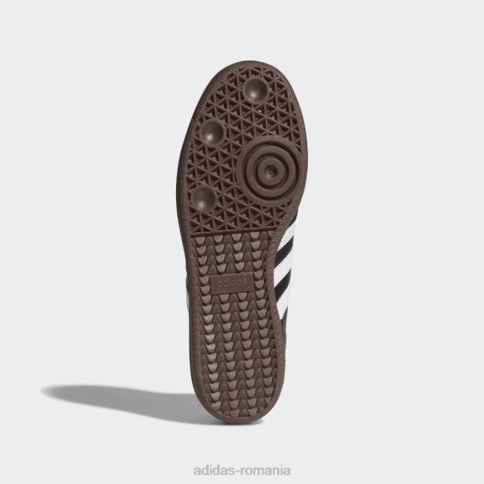 Adidas cizme clasice samba negre unisex alb negru 2JBN12304
