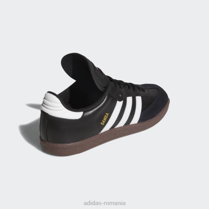 Adidas cizme clasice samba negre unisex alb negru 2JBN12304