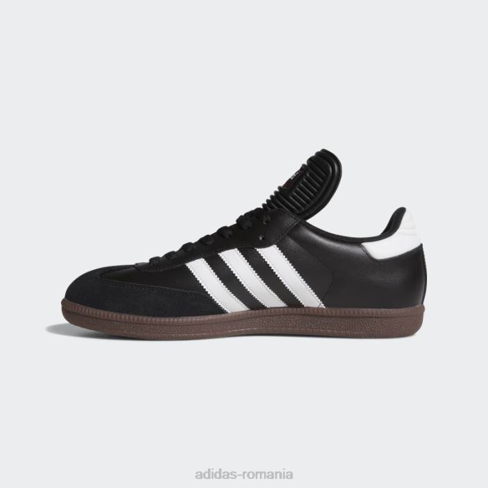 Adidas cizme clasice samba negre unisex alb negru 2JBN12304