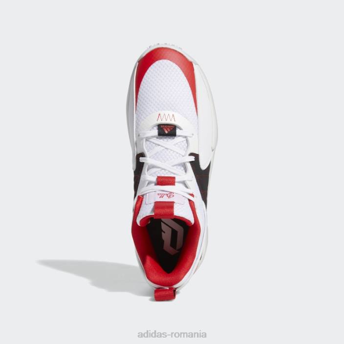 Adidas alb certificat dame unisex alb/roșu/gri liniuță 2JBN4658