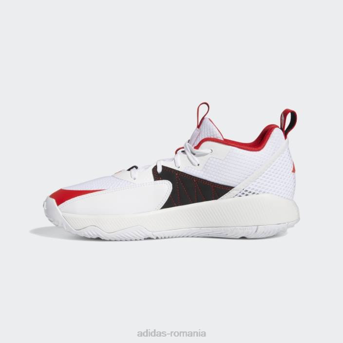 Adidas alb certificat dame unisex alb/roșu/gri liniuță 2JBN4658