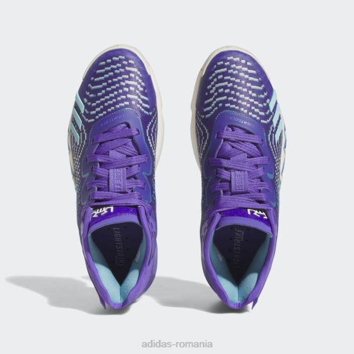 Adidas aqua d.o.n. numărul 4 pantofi unisex papură violet/alb/aqua 2JBN170