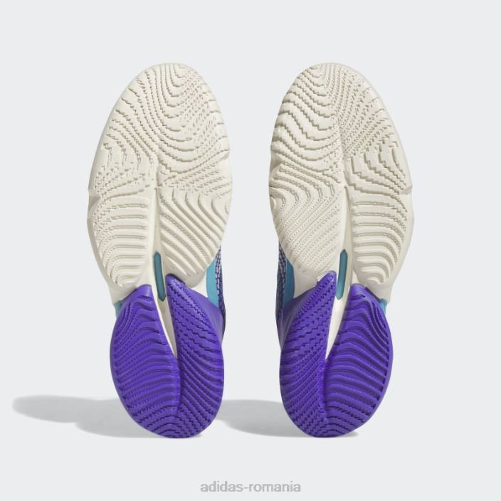 Adidas aqua d.o.n. numărul 4 pantofi unisex papură violet/alb/aqua 2JBN170