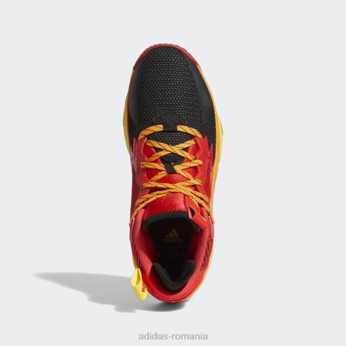 Adidas doamna 8 mr. pantofi incredibili negri adidas unisex negru/galben/rosu 2JBN216