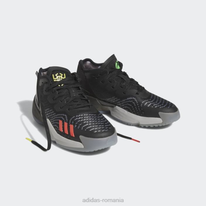 Adidas don. numărul 4 pantofi negri unisex negru/carbon/gri 2JBN79