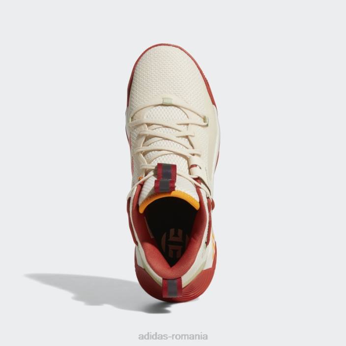 Adidas ecru tint harden stepback 3 pantofi unisex tentă ecru/chihlimbar alterat/lime 2JBN664