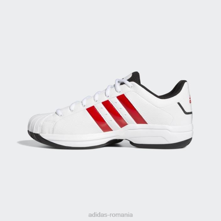 Adidas model pro 2g pantofi joase stacojiu unisex alb/stacojiu/negru 2JBN12900