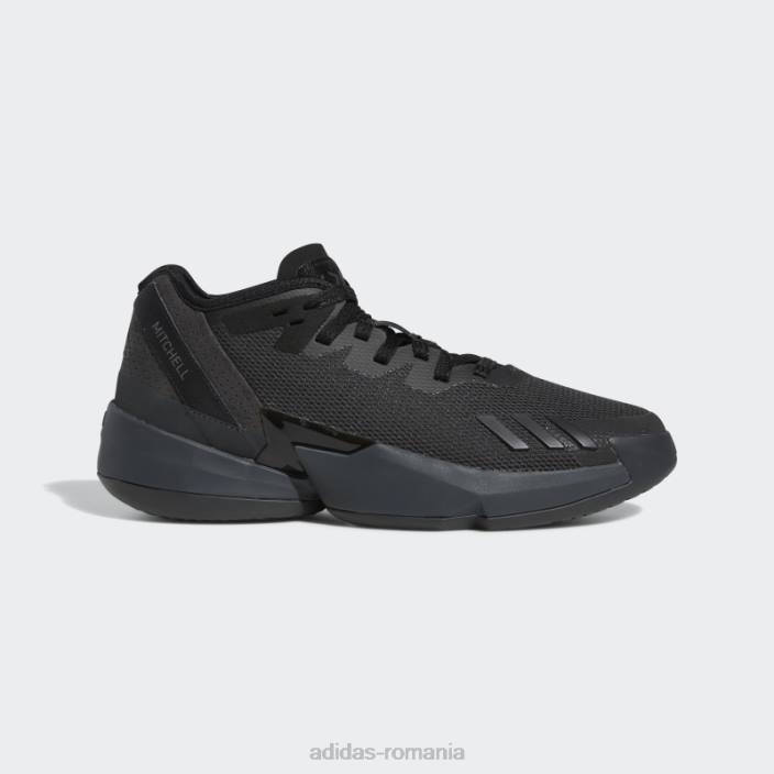 Adidas negru d.o.n. numărul 4 pantofi adidas unisex negru/carbon/gri 2JBN1341