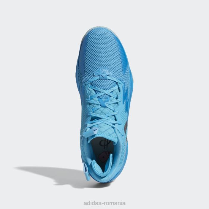Adidas pantofi cyan Dame 8 unisex cyan/argintiu/soc cyan 2JBN4625