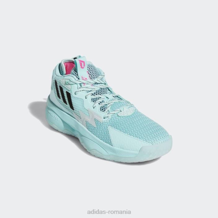 Adidas pantofi dame 8 energy aqua unisex energie aqua/negru/roz 2JBN4472
