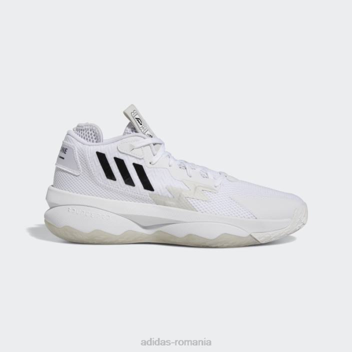 Adidas pantofi gri dame 8 fierbinti unisex alb/negru/gri 2JBN610