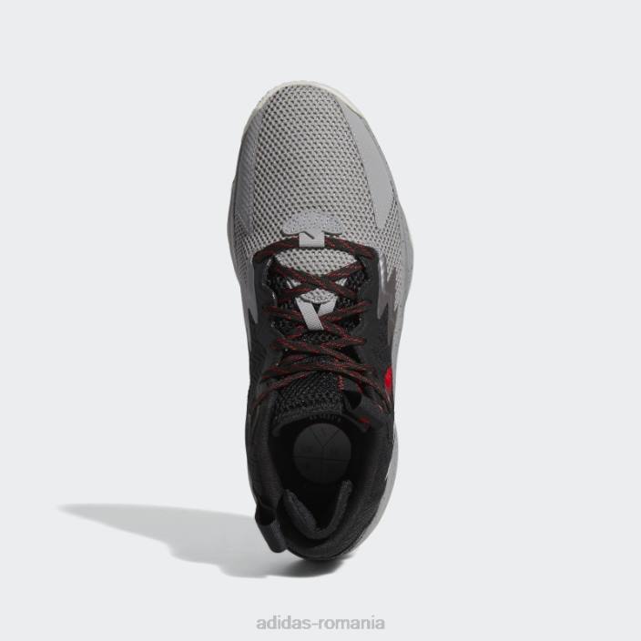 Adidas pantofi negri Dame 8 unisex gri/rosu/negru 2JBN628