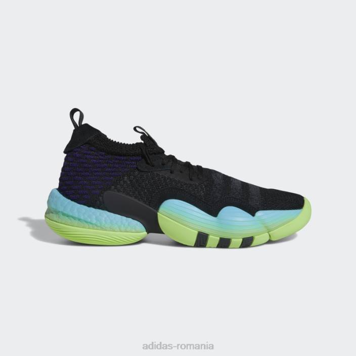 Adidas pantofi negri trae young 2.0 adidas unisex negru/verde 2JBN4809