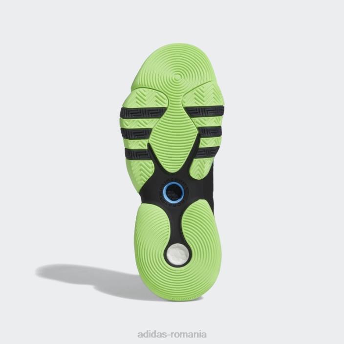 Adidas pantofi negri trae young 2.0 adidas unisex negru/verde 2JBN4809