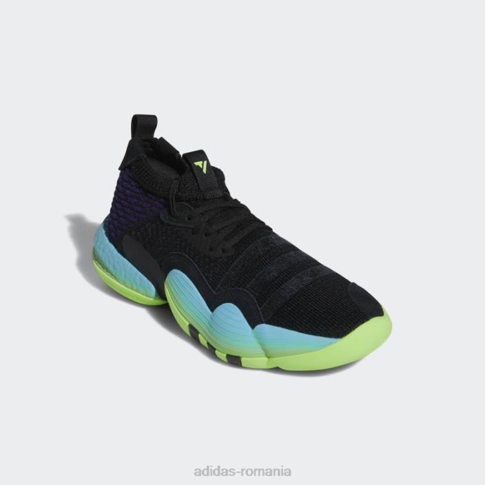 Adidas pantofi negri trae young 2.0 adidas unisex negru/verde 2JBN4809