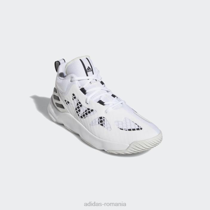 Adidas pantofi pro n3xt 2021 alb unisex alb/negru/gri 2JBN4508