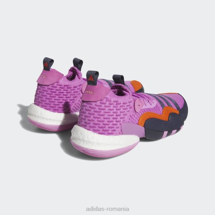Adidas pantofi trae young 2.0 liliac unisex liliac/marine/portocaliu 2JBN241