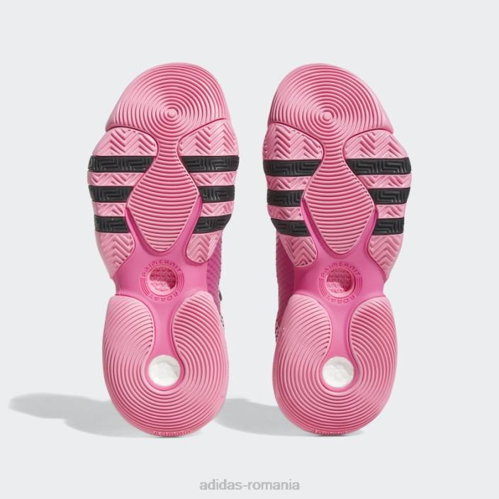 Adidas pantofi trae young 2.0 roz adidas unisex roz/negru/magenta 2JBN4704