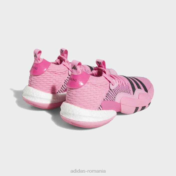 Adidas pantofi trae young 2.0 roz adidas unisex roz/negru/magenta 2JBN4704