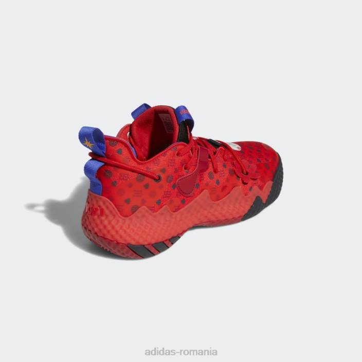 Adidas red harden vol. 6 pantofi unisex rosu/negru/rosu victorie 2JBN4462