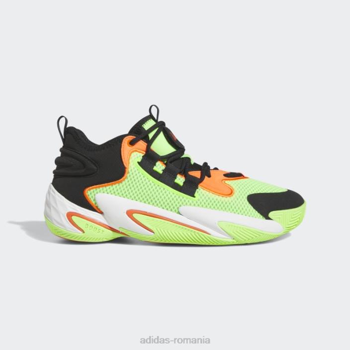 Adidas verde byw select pantofi adidas unisex verde/portocaliu/negru 2JBN1347