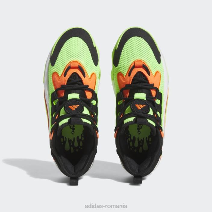 Adidas verde byw select pantofi adidas unisex verde/portocaliu/negru 2JBN1347