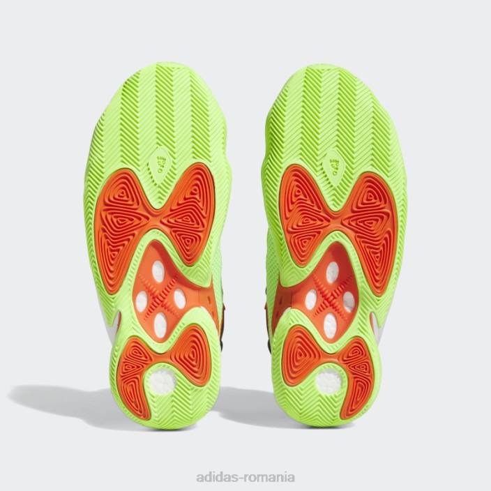 Adidas verde byw select pantofi adidas unisex verde/portocaliu/negru 2JBN1347