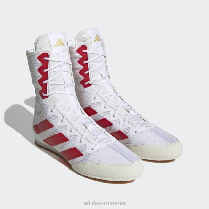 Adidas cutie albă porc 4 pantofi unisex nuanță alb/stacojiu/alb 2JBN12388