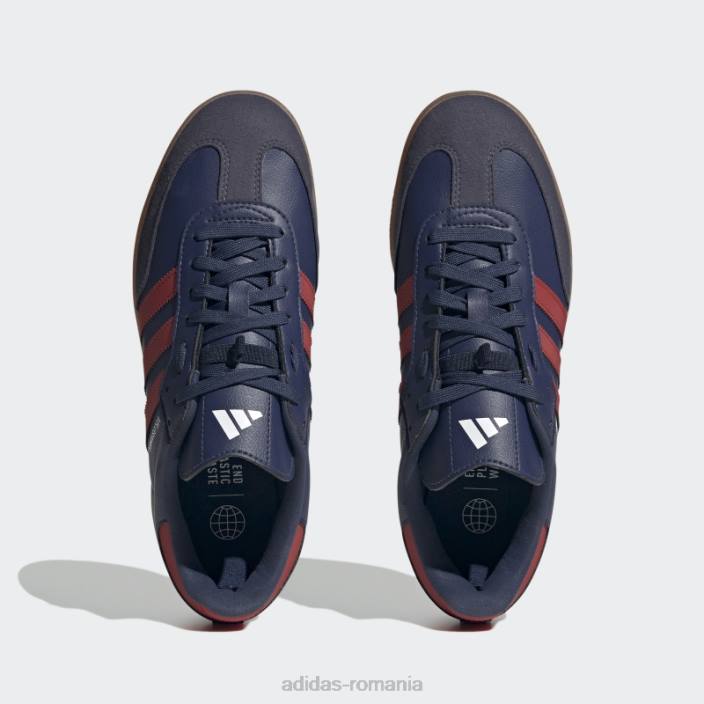 Adidas bleumarin pantofi de ciclism vegani velosamba unisex bleumarin/stacojiu/alb 2JBN4654