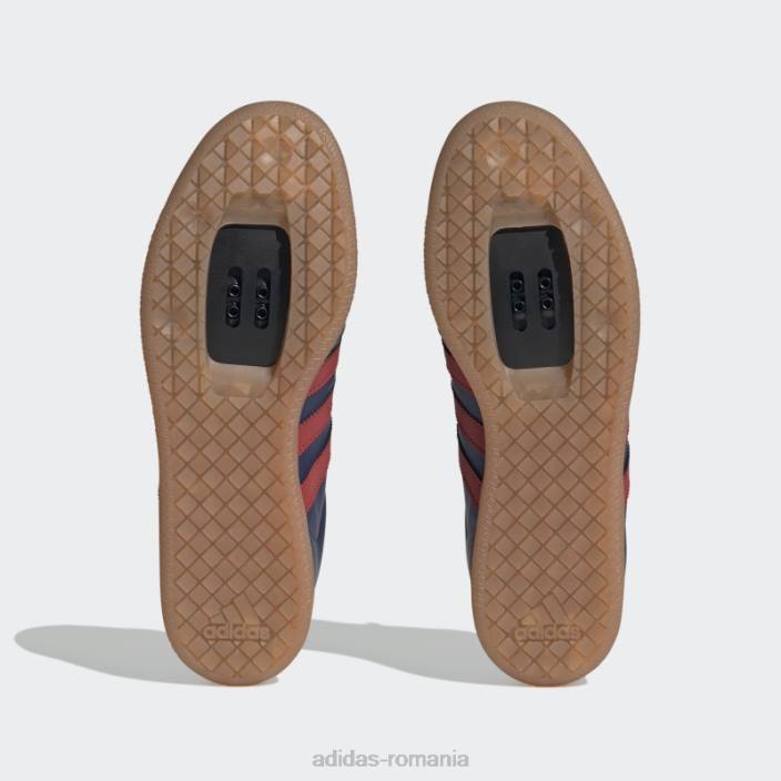 Adidas bleumarin pantofi de ciclism vegani velosamba unisex bleumarin/stacojiu/alb 2JBN4654