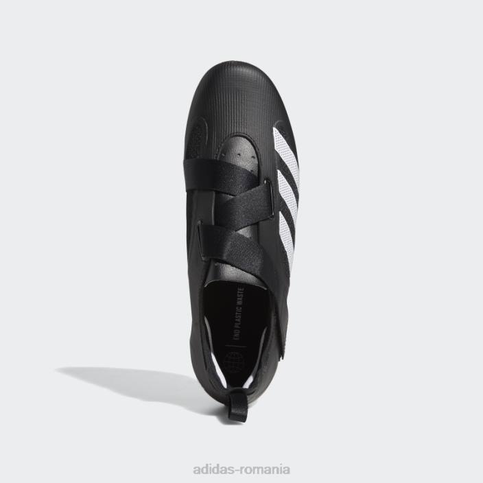 Adidas negru pantoful de ciclism indoor unisex alb negru 2JBN4144