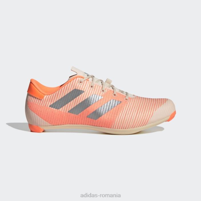 Adidas nisip pantof de ciclism rutier 2.0 unisex nisip/argintiu/portocaliu 2JBN12671