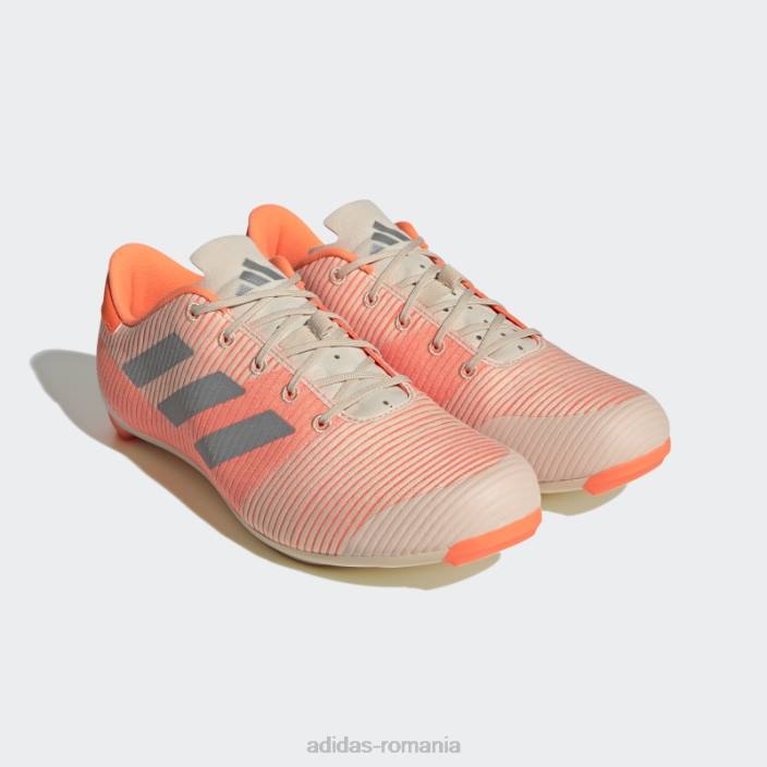 Adidas nisip pantof de ciclism rutier 2.0 unisex nisip/argintiu/portocaliu 2JBN12671
