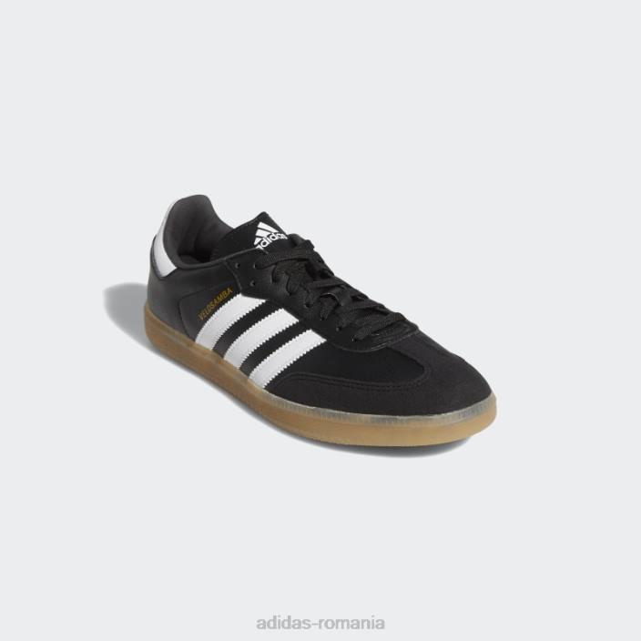 Adidas pantofi de ciclism vegani velosamba negri adidas unisex alb negru 2JBN3915