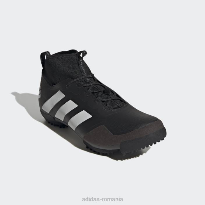 Adidas pantofii de ciclism gravel negri unisex negru/alb/gri 2JBN12680