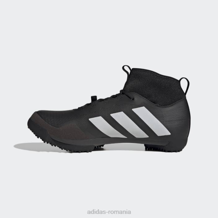 Adidas pantofii de ciclism gravel negri unisex negru/alb/gri 2JBN12680