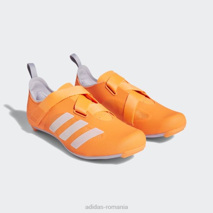 Adidas pantoful de ciclism indoor portocaliu unisex zori portocaliu/alb/argintiu 2JBN12584