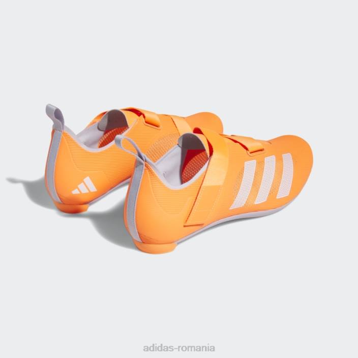 Adidas pantoful de ciclism indoor portocaliu unisex zori portocaliu/alb/argintiu 2JBN12584