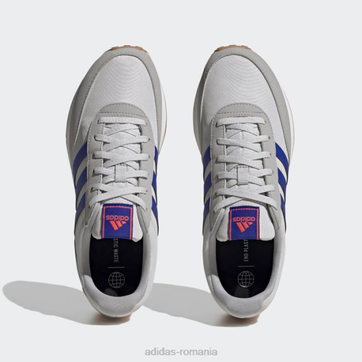 Adidas Run 60s 3.0 pantofi gri unisex gri/albastru/rosu 2JBN12241