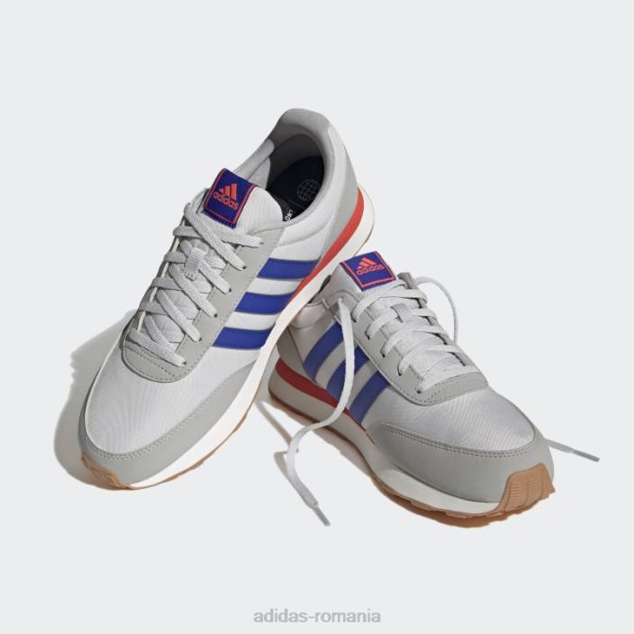 Adidas Run 60s 3.0 pantofi gri unisex gri/albastru/rosu 2JBN12241
