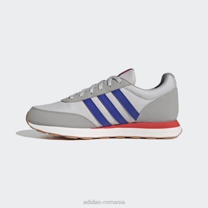 Adidas Run 60s 3.0 pantofi gri unisex gri/albastru/rosu 2JBN12241