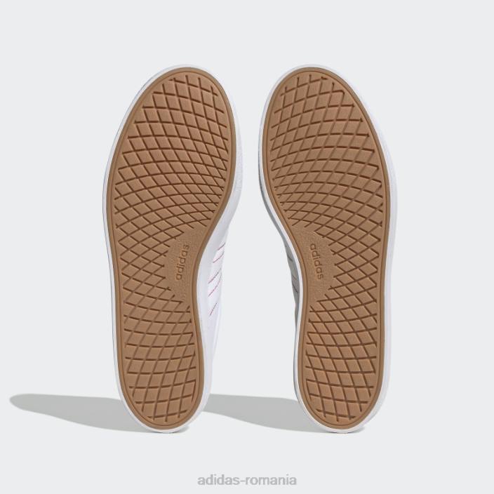 Adidas Vulc raid3r pantofi cu 3 dungi alb unisex alb/stacojiu/aur mat 2JBN12464